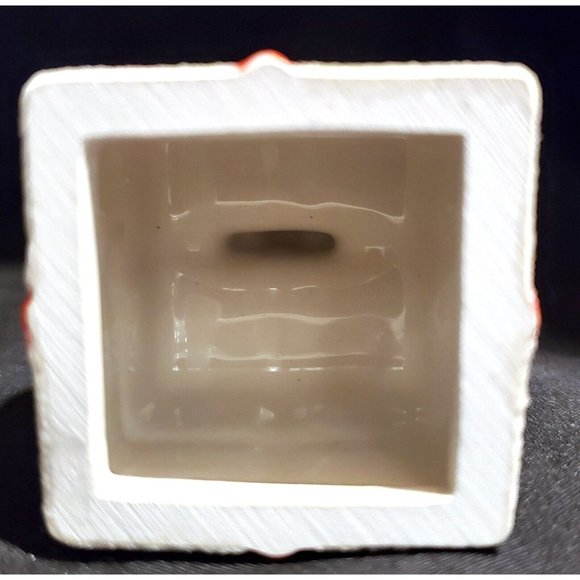 Dept 56 Christmas decoration figurine DISH & LID Wishing You a Sweet New Year - Picture 6 of 12